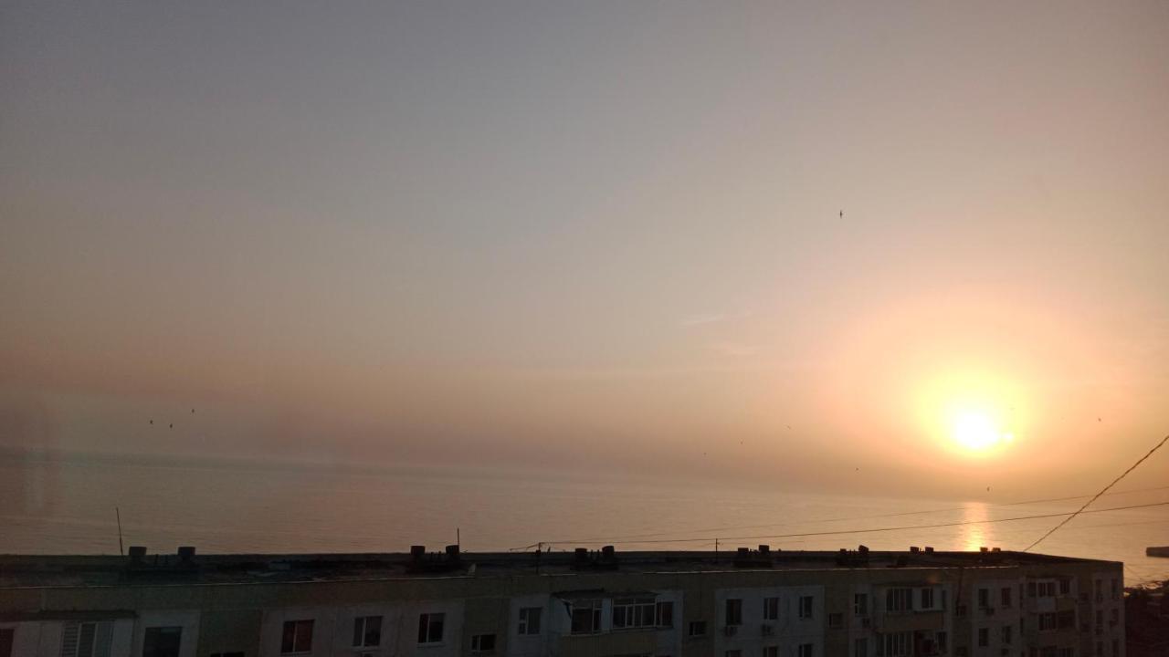 Трехкомнатные Апартаменты В 15 Микрорайоне С Видом На Каспийское Море И Возле Моря Aqtau Buitenkant foto